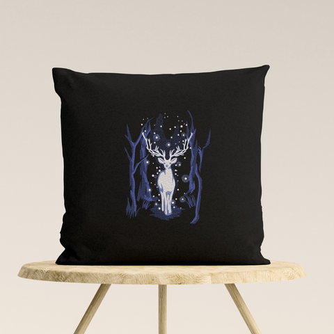 Deer in the Dark, machine embroidery design