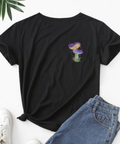 Magic Mushroom with Fireflies machine embroidery design