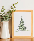 machine embroidery design Fluffy Christmas tree