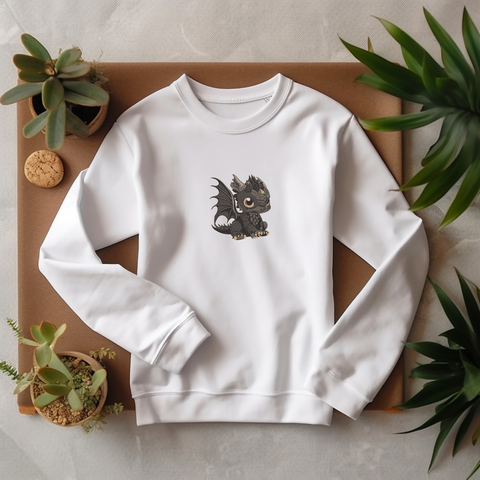 Cute Baby Dragon, machine embroidery design