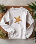 Sea star, machine embroidery design