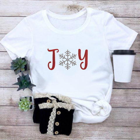 machine embroidery design Christmas JOY