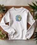 Planet Earth, machine embroidery design