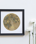 Sepia Moon, machine embroidery design