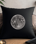 Realistic Moon, machine embroidery