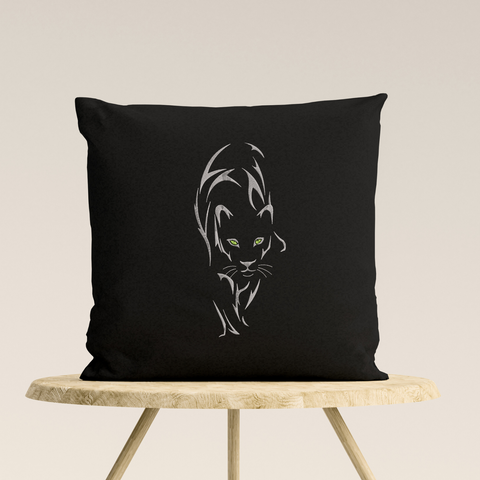 Panther in the Dark, machine embroidery design