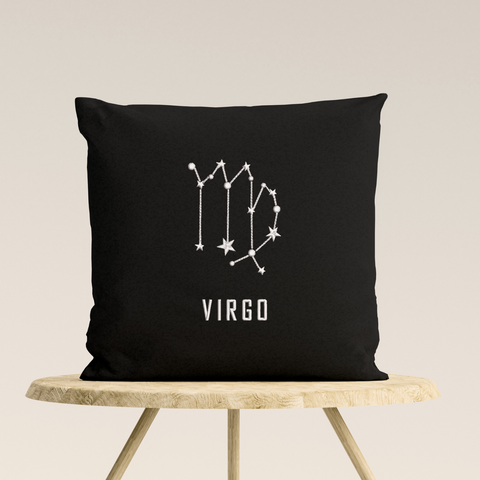 Constellation Virgo, machine embroidery design