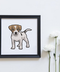  Jack Russell Terrier, machine embroidery design