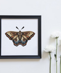 Beautiful butterfly, machine embroidery design