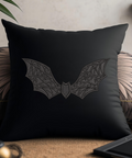 Bat is lace, machine embroidery design