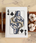 Queen of Spades, embroidery design